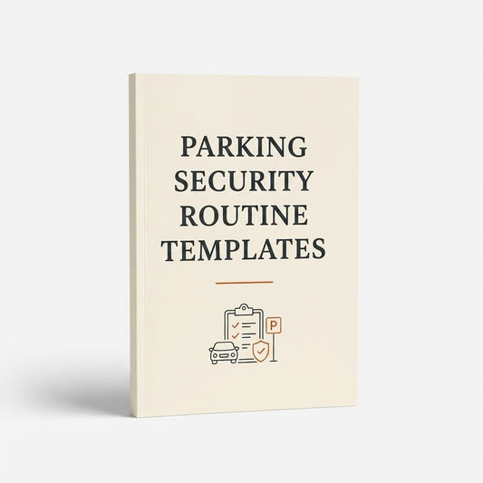 Parking Security Routine Templates